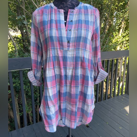 NWOT Anthropologie Holding Horses Hi-Low Tunic / size 2 - Picture 3 of 8